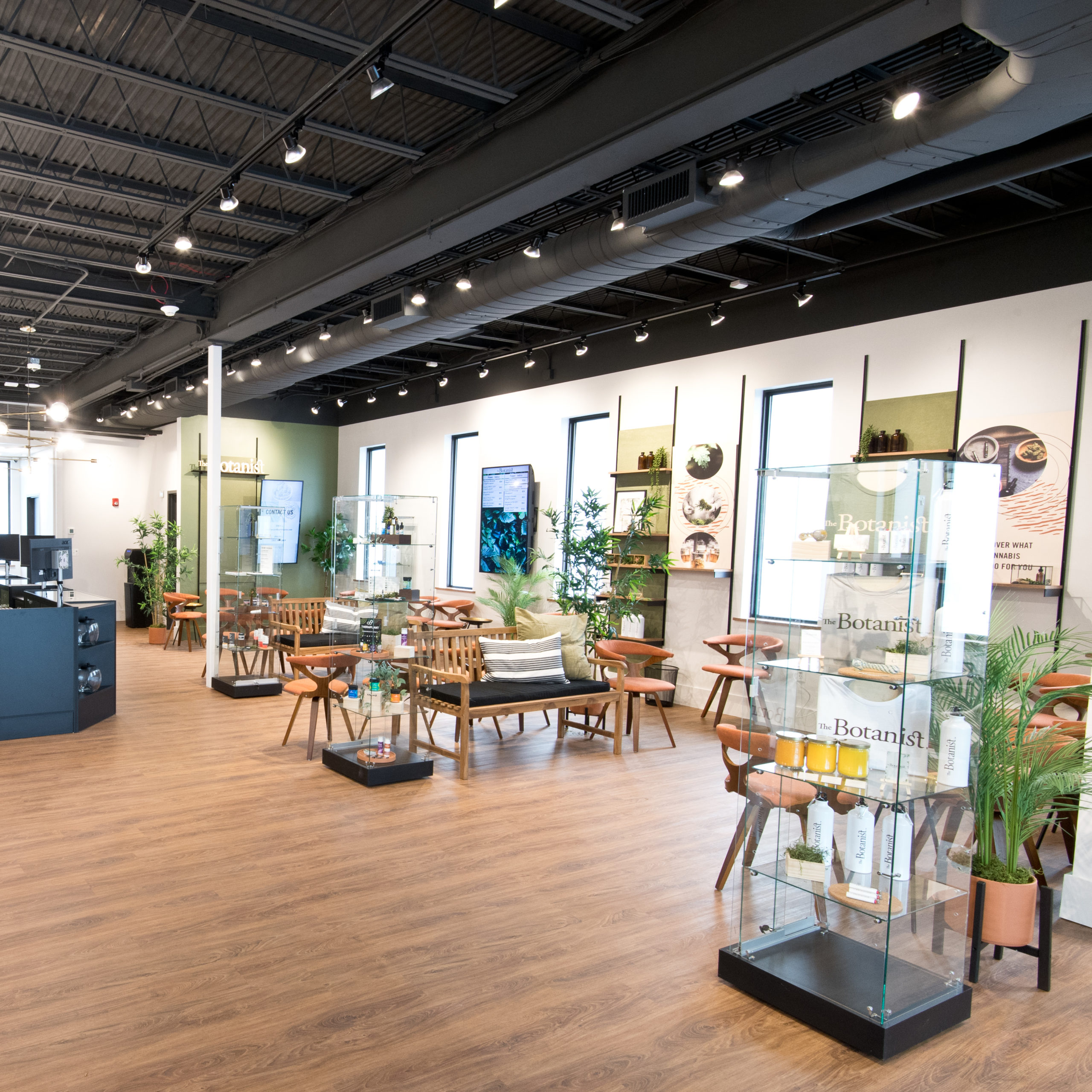 Dispensary interior of Danbury