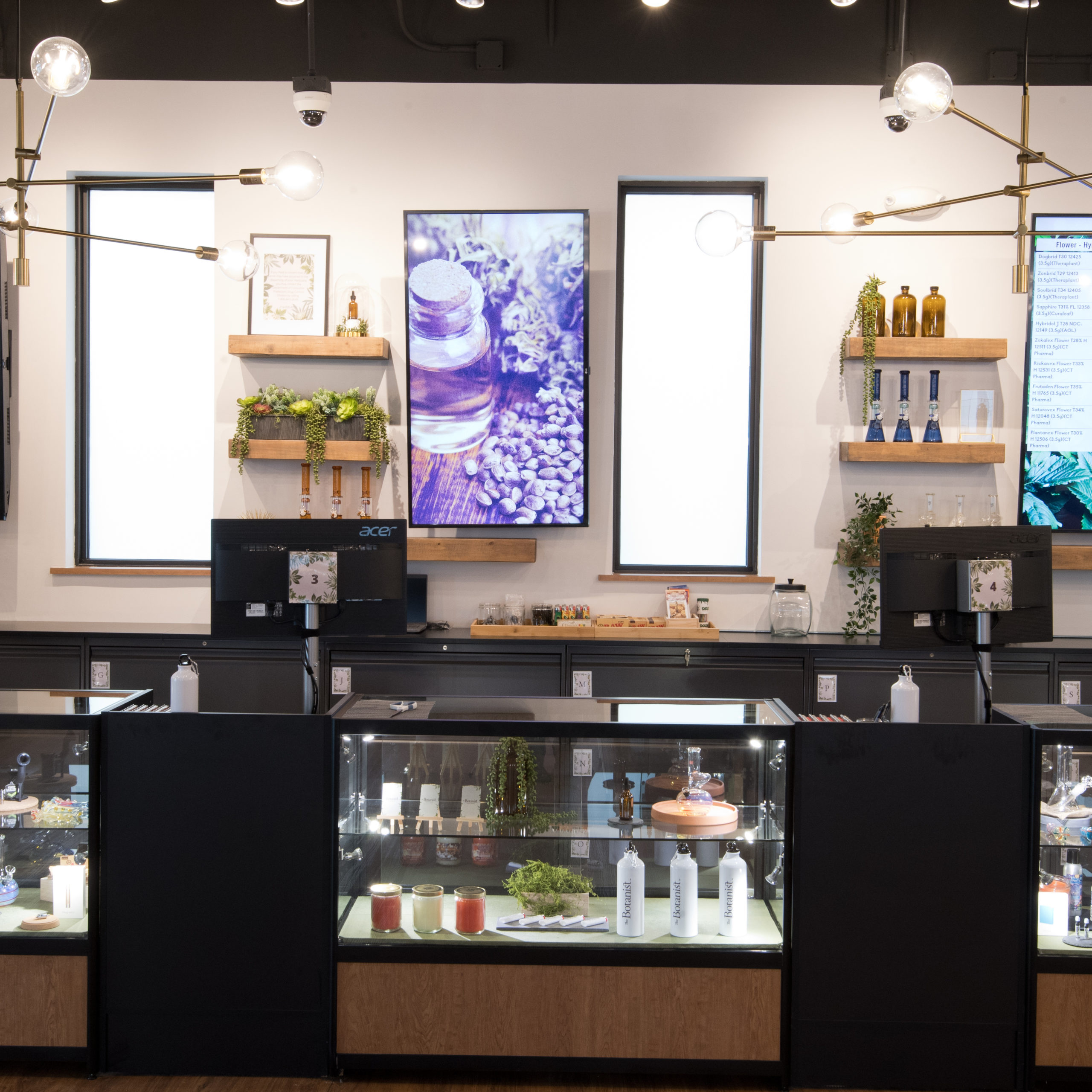 Dispensary interior of Danbury